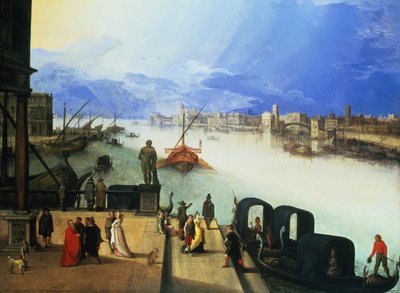 View of Venice by Louis de Caullery